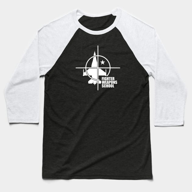 F-16 Viper - Fighter Weapons School Baseball T-Shirt by Tailgunnerstudios